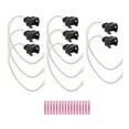 thumbnail image 1 of Unique Bargains 8Pcs Conector de Inyector de Combustible Wiring Harness para Ford E-150 Conector Plug Pigtail con Bloque de Terminal para Reemplazar 280150556/280150909/280150939, 1 of 7