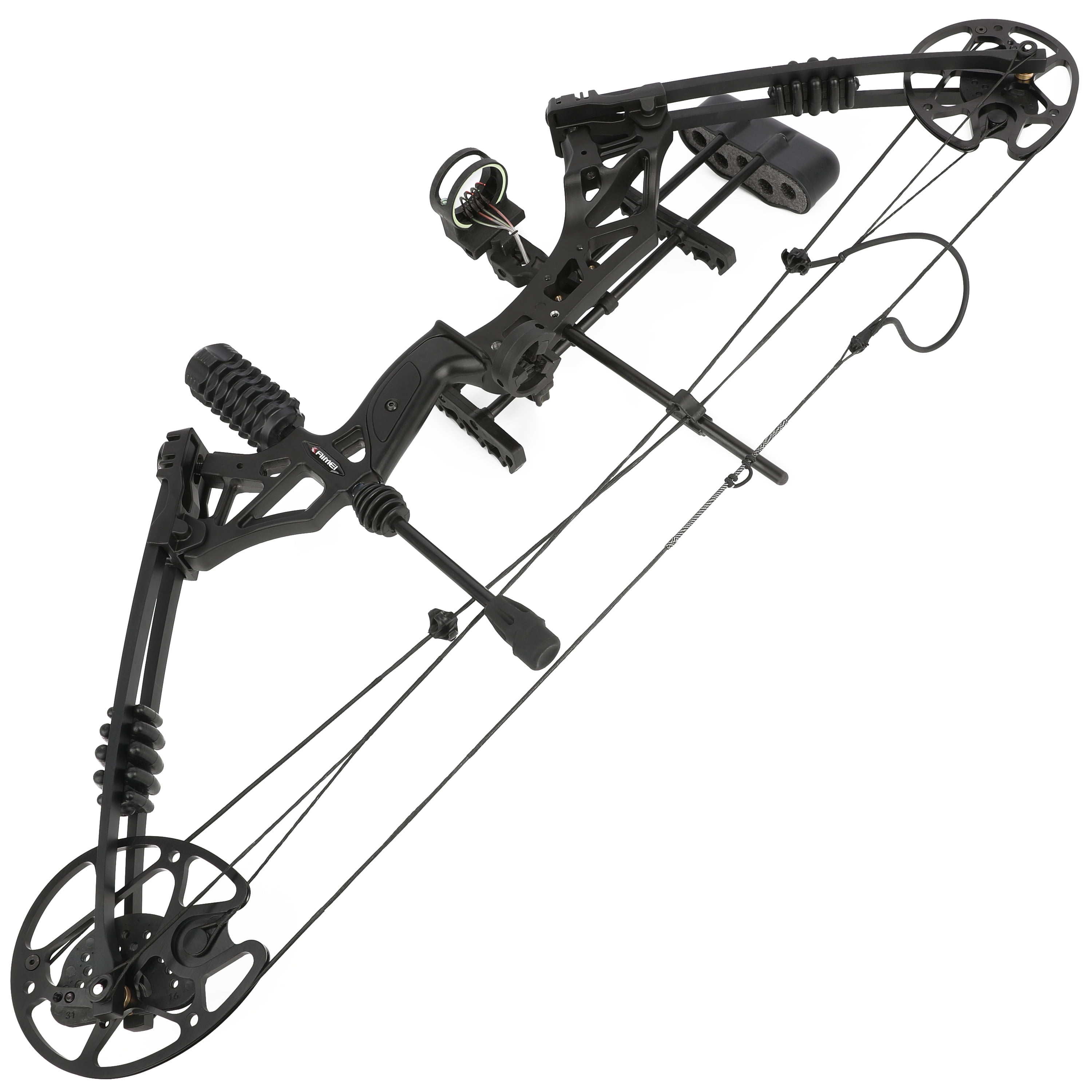 Compound Bow Kit 30-60lbs Adjustable, 320FPS, Full Accessory Set