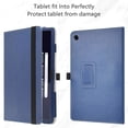 thumbnail image 3 of Labanema Compatible with Lenovo Chromebook Duet 3 11 Case,PU Leather Folio 2-folding Stand Cover for Lenovo Chromebook Duet 3 (82T6001HUS) 10.9" 2-in-1 Tablet,Blue, 3 of 6