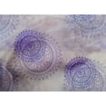 thumbnail image 4 of oneOone Cotton Poplin Medium Purple Fabric Mandala Watercolor Craft Projects Decor Fabric Printed By The Yard 56 Inch Wide, 4 of 4