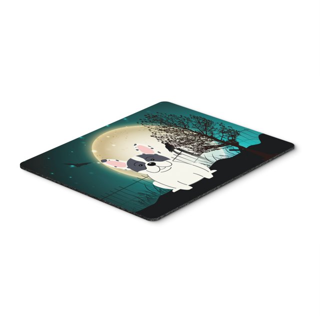 "Treasures Halloween Scary Bulldog Francés Piebald Mouse Pad, Multicolor, 7.75x9.25 (BB2201MP)" Caroline's Treasures BB2201MP