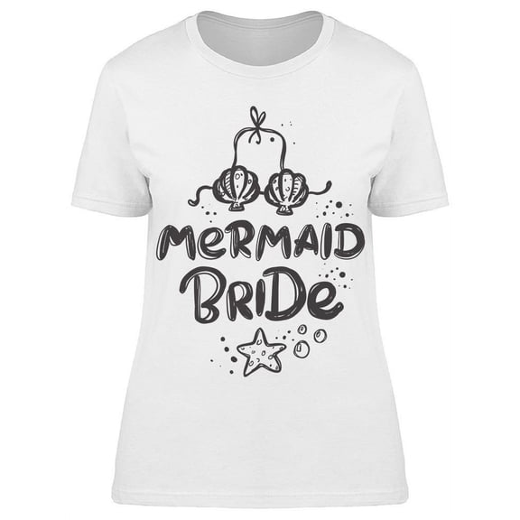 Mermaid Bride T-Shirt Women -Image by Shutterstock, Female x-Large