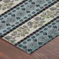 thumbnail image 3 of Addison Rugs Chantille Indoor/Outdoor Transitional Stripes Aqua Machine Washable Rectangle Rug, 10' x 14', 3 of 8