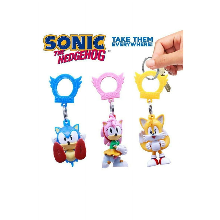 Sonic The Hedgehog Gold Series Backpack Hangers Mystery Pack