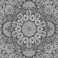 thumbnail image 1 of Ahgly Company Machine Washable Indoor Square Transitional Gray Cloud Gray Area Rugs, 4' Square, 1 of 7