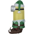 thumbnail image 4 of Gemmy Christmas Airblown Inflatable Kevin as Elf w/Bell Universal, 3.5 ft Tall, Multicolored, 4 of 4