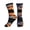 1 Black, variant on Athletic Socks Firefighter Red Thin Flag Sport Running Calf Socks Crew Socks for Men Women
