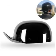 ROZYARD Black Motorcycle Helmets Open-Face Motorbike Helmets Suitable for Adults Men