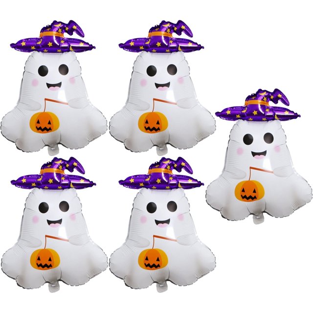Globos de Halloween, globos grandes de Halloween, globos de aluminio Mylar para Halloween, suministros de decoración para fiestas de Halloween.