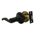 thumbnail image 4 of RI-KEY SECURITY Privacy Bedroom Bathroom Door Lock Lever Handle Wave Style Oil-Rubbed Bronze RH, 4 of 10