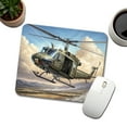 thumbnail image 3 of UH-1 Iroquois Huey Helicopter Vietnam War Era Mouse Pad Low Profile Gaming Mat, 3 of 7