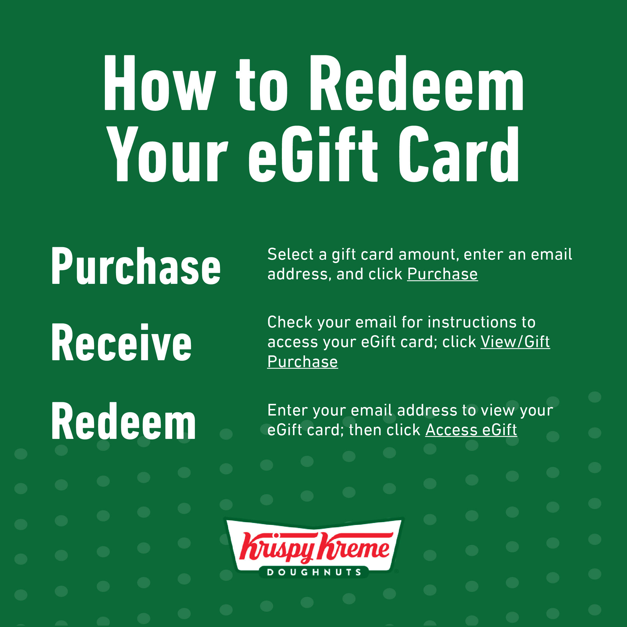 Krispy Kreme Doughnut eGift Card [Email Delivery]