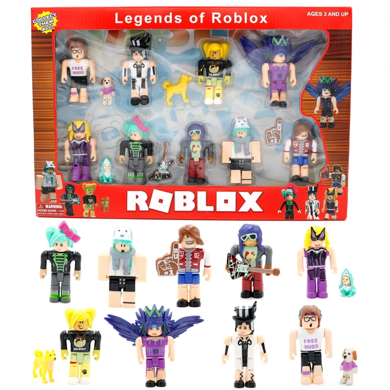 Roblox Action Figures Game Character 6 Pcs Set Sealed Pack Toys Gift Kid's Party 