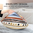 thumbnail image 4 of Yayeee Pillowcase Standard Size Set of 2 Satin Wrinkle Resistant Pillow Case, Brown Abstract Dots, 4 of 8