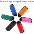 thumbnail image 5 of 2 Pack Luggage Handle Wraps for Suitcase, Bright Color Comfort Soft Handle Covers (Pink), 5 of 5