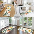 thumbnail image 6 of Yayeee Runner Rug for Bedroom 2'x6' Machine Washable Hallway Non Slip Mat, Retro Colorful Flowers, 6 of 8