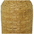 thumbnail image 4 of DecMode 48" Tall Woven Floor Brown Bamboo Vase, 4 of 7