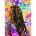 thumbnail image 3 of 2Chique Boutique Human Hair Wig 13x4 Transparent Lace Wig Highlight Color Deep Wave 22inches 180% Density Brand: 2Chique Boutique, 3 of 9