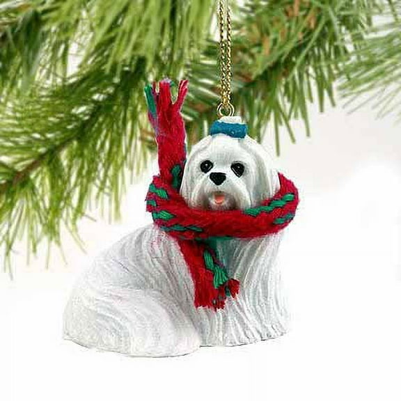 Conversation Concepts Maltese Miniature Dog Ornament