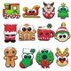 thumbnail image 4 of Diseñador Pvc Lilo stich mickey Donacdduck pooh oso gatito Navidad Kawaii lindo zapato de Navidad decoración encantos para crock g, 4 of 4