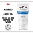 thumbnail image 2 of Cremo Barber Grade Hair Styling Gel, Thickening Medium Hold Formula, 6 oz, 2 of 5