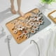 thumbnail image 5 of Alfombra de Baño Absorbente, Tapete de Baño de Secado Rápido con Respaldo Antideslizante, Pila de Microfibra Suave, Absorbe Agua, 40x60cm para Baño, Ducha, Bañera, 5 of 6