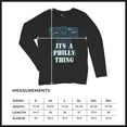 thumbnail image 7 of It's a Philly Thing Funny Women's Long Sleeve T-shirt Philadelphia Championship City of Brotherly Love Football League Fan, 7 of 7