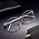 thumbnail image 5 of Gafas bloqueadoras de luz azul para hombre, antifatiga visual, montura ovalada, color transparente JAMW Sencillez, 5 of 5