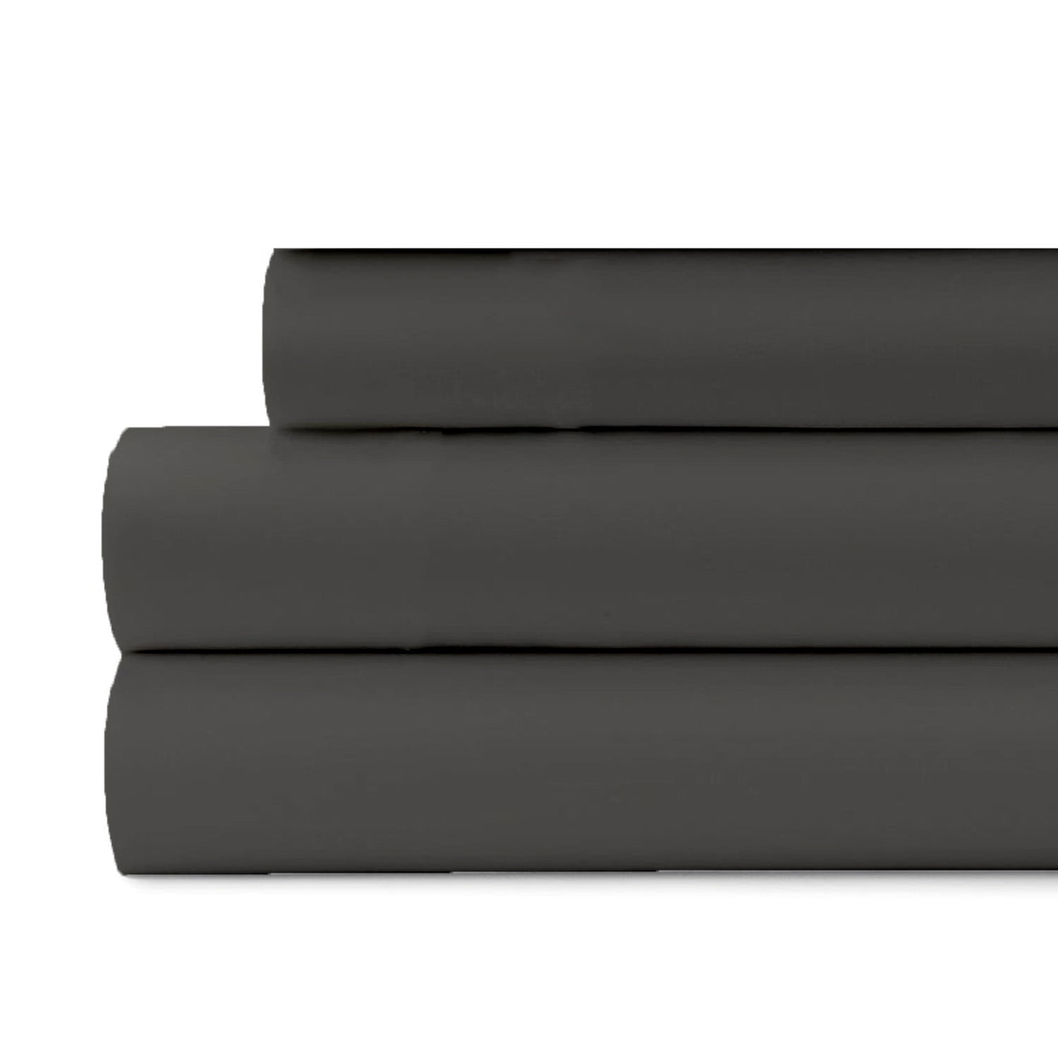 Premium Home Collection Microfiber Soft Cooling Bed Sheet Set - 3 Piece, Twin, Gray