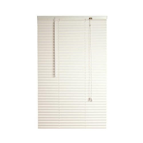 WHITE FINISH MULTIPLE WIDTHS AND LENGTHS NEW 1" HEAVY METAL MINI-BLIND 