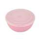 thumbnail image 1 of Xiao Hua 2 tazones irrompibles para cereales con tapa - Tazones de fibra de trigo para cereales o ensalada - 15,5 x 15,5 x 8 cm, color rosa, 1 of 5