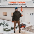 thumbnail image 4 of VOLTASK Cordless Snow Shovel, 24V | 13-inch | 4-Ah Electric Cordless Battery Brushless motor Snow Blower with Directional Plate, Battery & Quick Charger Included for Driveway & Sidewalks, 4 of 7