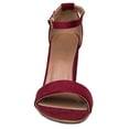 thumbnail image 4 of J. Adams Shirley Strappy Chunky High Heel Classic Pump, 4 of 4