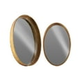 thumbnail image 2 of Urban Trends Metal Mirror 2 Piece With Rose Gold Finish 40741, 2 of 2