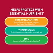 Ocuvite Eye Vitamin & Mineral Supplement, Eye Health Adult Gummies, Contains Lutein & Zeaxanthin, 60 Gummies