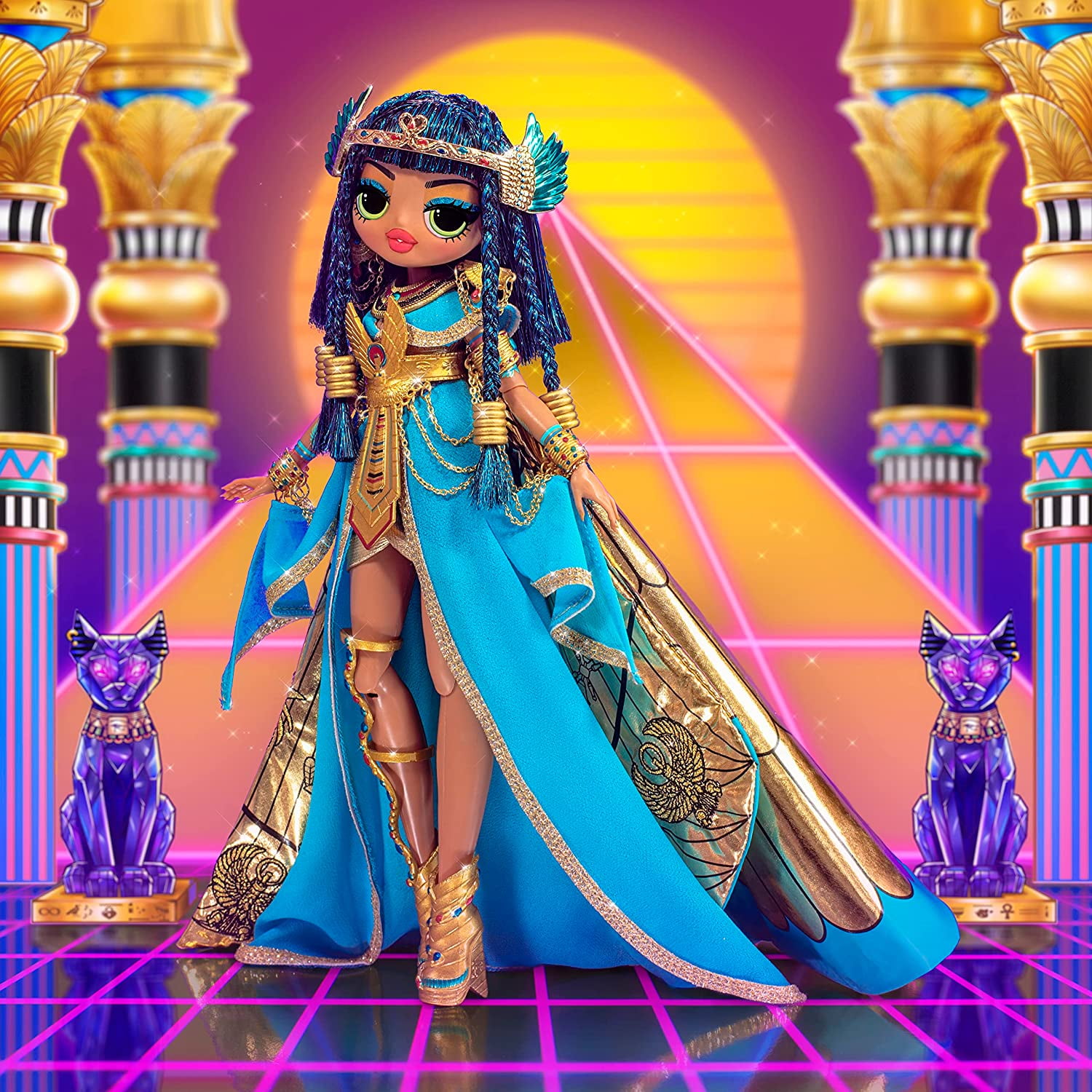 L.O.L. Surprise O.M.G. Fierce Limited Edition Collector Cleopatra Doll – Great Gift for Kids Ages 4+, Assembled 12 inch