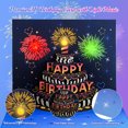 thumbnail image 5 of (5 pack) Lockways 3D Pop Up Firework Birthday Cards, Musical LED Lights Cards, Birthday Gifts for Mom Women Men Dad Father Wife, 5 of 9