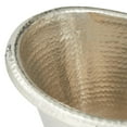 thumbnail image 6 of DecMode Oval Aluminum Metal 6 Bottle Silver Ice Bucket, 6 of 9