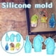 thumbnail image 2 of Muñeca sin rostro de silicona con molde para chocolate HUOGUO, 3 unidades, 2 of 5