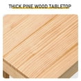 thumbnail image 5 of HiiKaa Solid Wood Console Table,44 in Sofa Table,Narrow Entryway Table for Hallway,Behind The Couch,Living Room,Foyer,Easy Assembly,Wood Color, 5 of 9