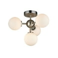 thumbnail image 2 of Alouette 4 Light Semi-Flush Mount, 2 of 3