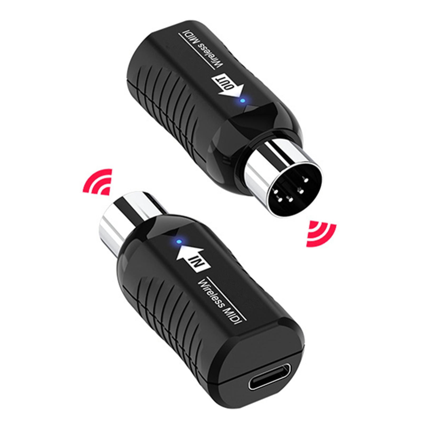 GUYUTING Perform Freely with Wireless Midi Transceiver for Keyboards Latency <5ms, Effective Range ≤10m