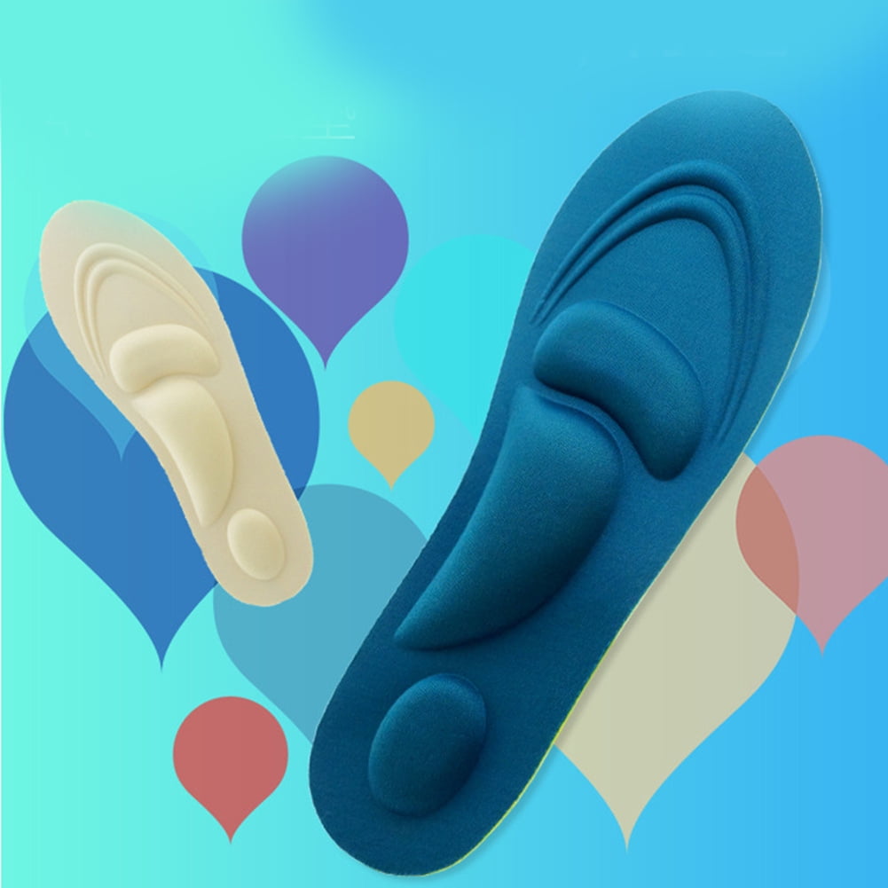 Porfeet Shoe Support Arch Orthotic Gel Insoles Massaging Sport Pad Men