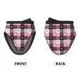 thumbnail image 2 of Pofeuu Heart Plaid Print Thickened Mini Silicone Oven Mitts Heat Resistant, Rubber Oven Mitt Gloves, Finger Pinch Grips, Pot Holder, Silicone Potholder, 2 of 7