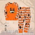 thumbnail image 3 of SILVERCELL 2Pcs Halloween Matching Family Pajamas Sets Women Men Kids Striped Sleepwear Pjs Nightwear, 3 of 8