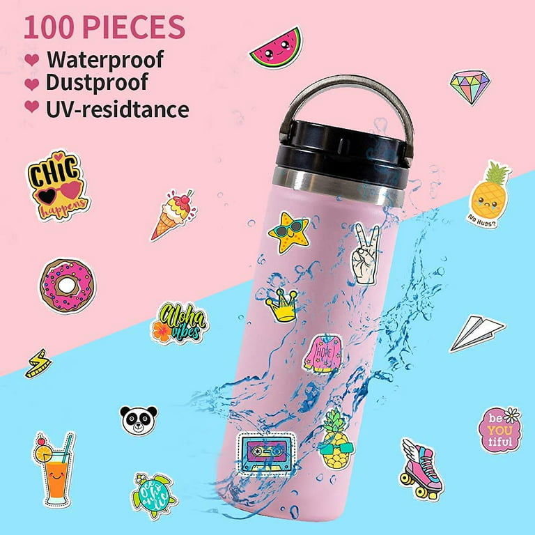 4 Ways to Waterproof Stickers and Decorate Your Water Bottles