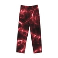 thumbnail image 5 of Balery Red Line print Men's Pajama Pants,Ultra Lightweight Pjs,Lounge Pant-Large, 5 of 9
