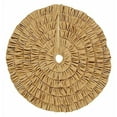thumbnail image 2 of VHC Brands Burlap Natural Ruffled Tree Skirt 48, 2 of 4