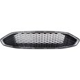 thumbnail image 2 of waltyotur Black & Chrome Front Bumper Grille Honeycomb Mesh Grill Replacement for Ford Fusion 2017 2018 HS73-8200, 2 of 5