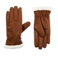 thumbnail image 1 of Isotoner Women' SmartDri SmarTouch Microfiber Gloves - A30662 (Cognac, S/M), 1 of 1